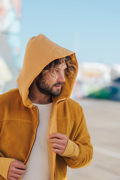 Balboa Herren-Bademantel Sunshine Yellow