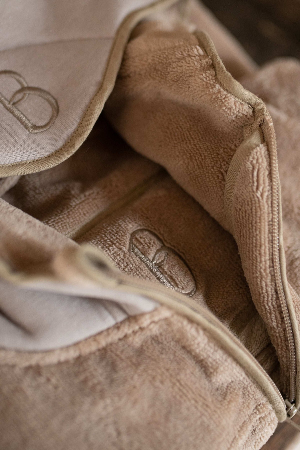Balboa dames badjas Desert Taupe | size:original