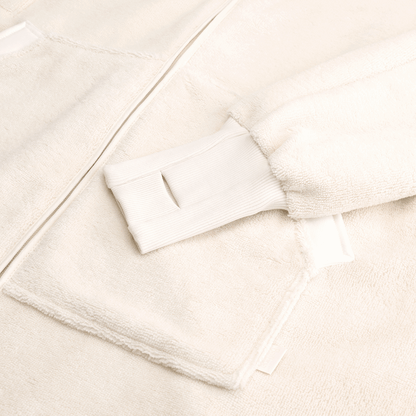 Balboa heren badjas Pebble White